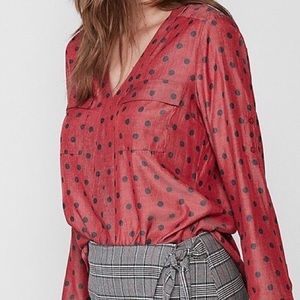 EXPRESS | Dotted Two Pocket Chelsea Shirt